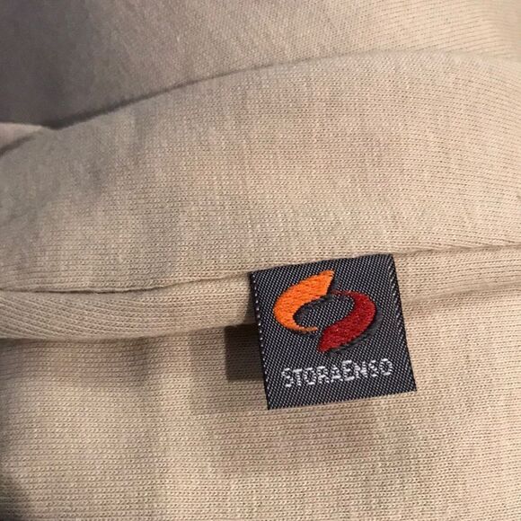 StoraEnso tan knit shirt sleeve polo shirt, XL - Picture 4 of 5